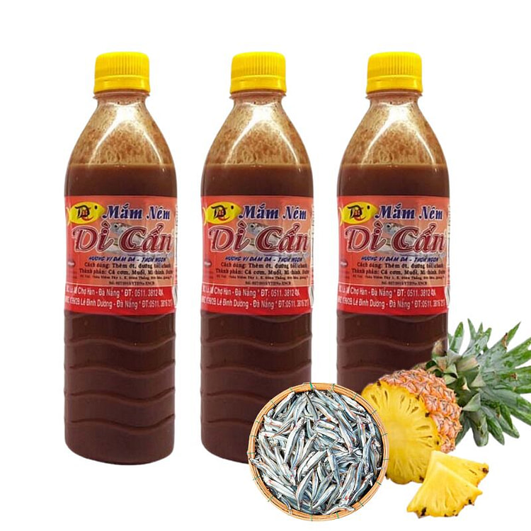 姐妹Cẩn 鱼露 - 3瓶