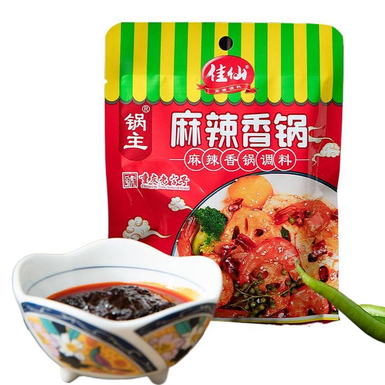 佳仙麻辣香锅底料正宗干锅调料80g*2袋