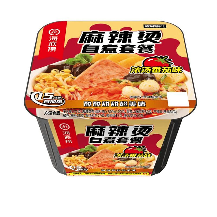 Haidilao thick tomato soup self-heating spicy hotp 271 g