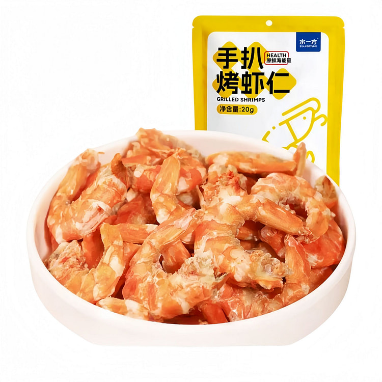 Shuiyifang Hand-Peeled Grilled Shrimp Low-Fat Seaf 20 g