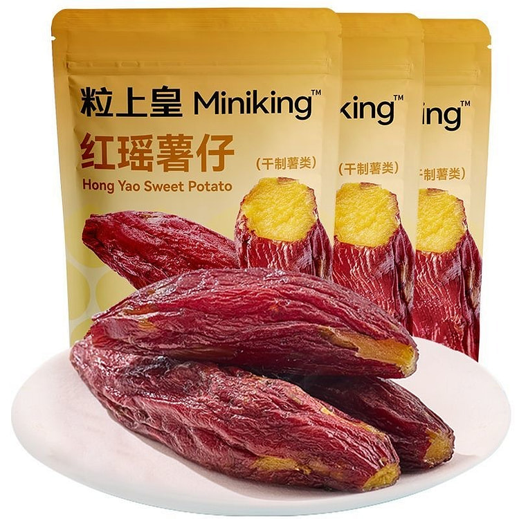 粒上皇红瑶薯仔带皮红瑶红薯干香甜地瓜干番薯条蜜饯果 228 克