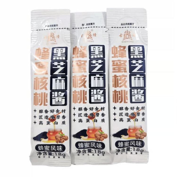 古钟 蜂蜜风味芝麻将 18g*1袋 18 克 (min 6)