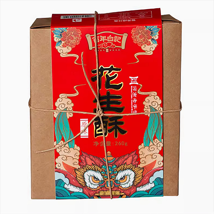 百年白记花生酥糖