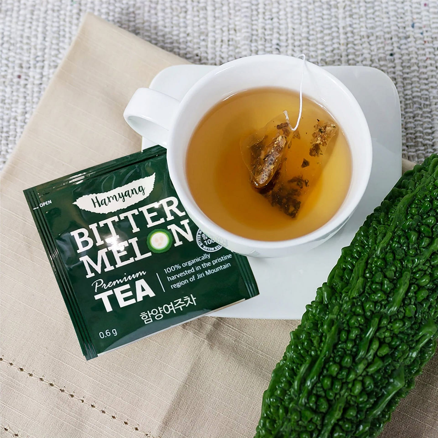 Hamyang 100% Organic Premium Bitter Melon Tea 1 each