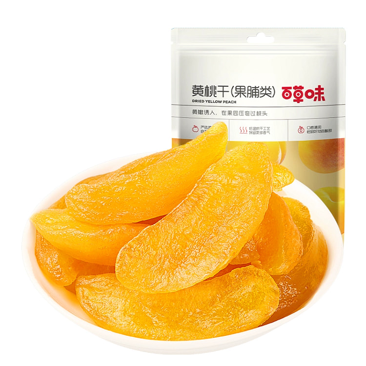百草味黄桃干*1袋