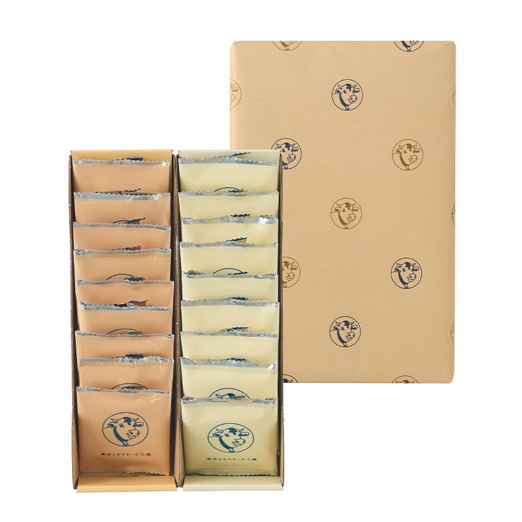 东京牛奶芝士工厂 盐味&蜂蜜奶酪夹心饼干18枚 1 盒