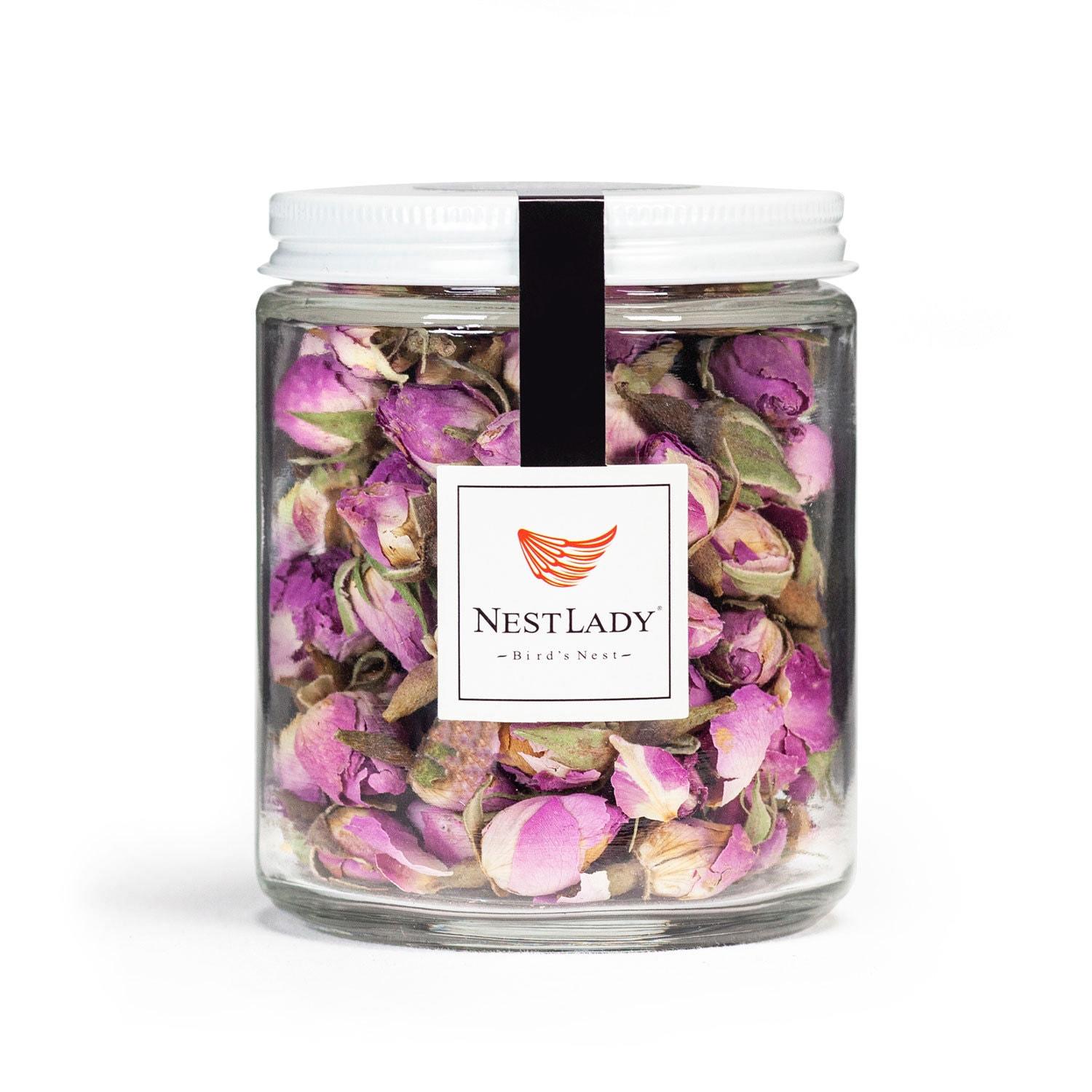 NESTLADY Whitening Beauty French Rose Tea Organic Rose Bud Tea 35g / 1.23oz 1 count