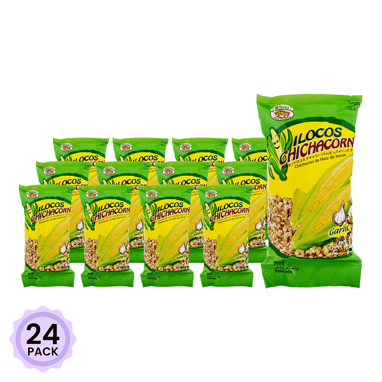 Ilocos Chichacorn Garlic Flavor 350 g*24 pack