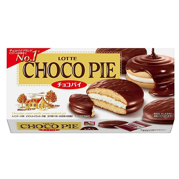 Lotte Choco Pie 6 pieces 1 box