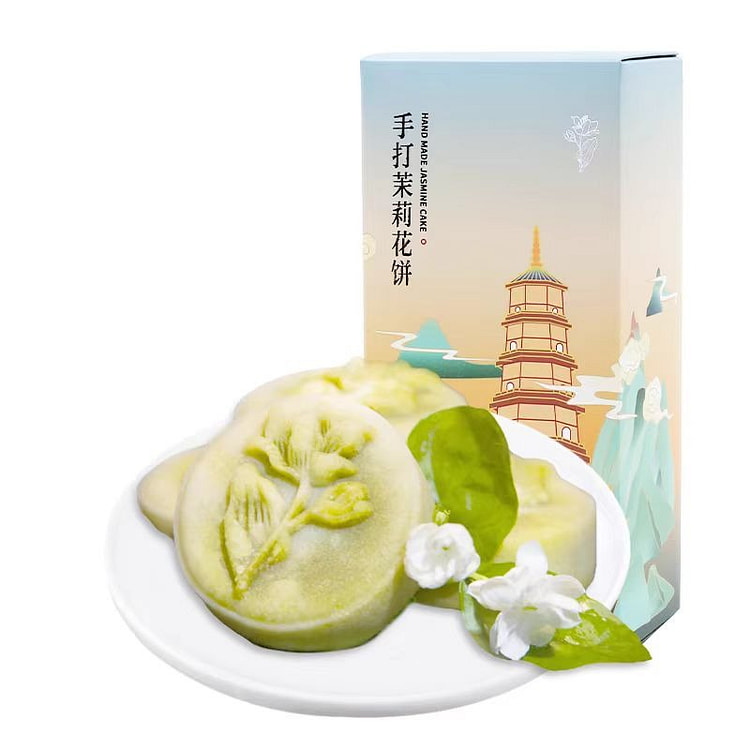 聚春园 手打茉莉花酥 福建特产糕点心 210g*1盒