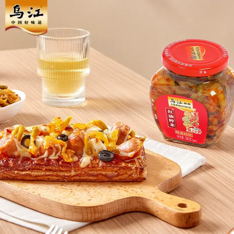 Red Oil Preserved Mustard 300 g