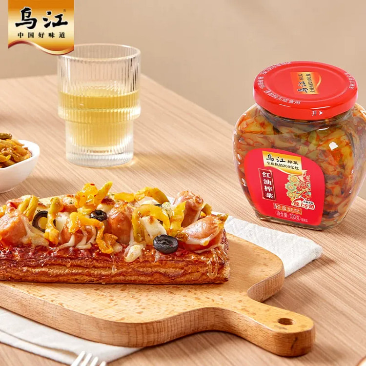 Red Oil Preserved Mustard 300 g