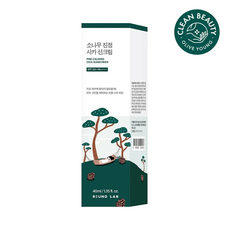 ROUND LAB Pine Calming Cica Sunscreen 40ml 1 each