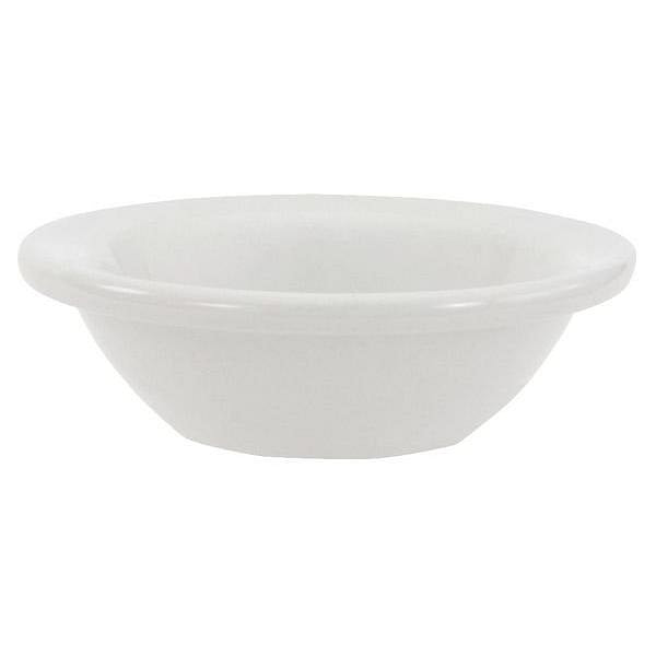 Fruit Bowl, 4 oz., Ceramic Bright White PK36 2 lb