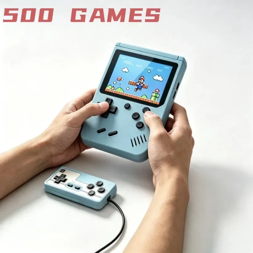 500 Classic FC Games Retro Handheld Portable Game 1 box