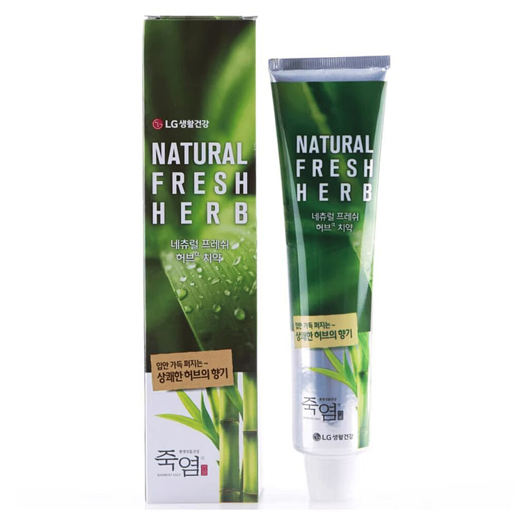 LG Bamboo Salt & Tea Fresh Breath Toothpaste 160g 1 each