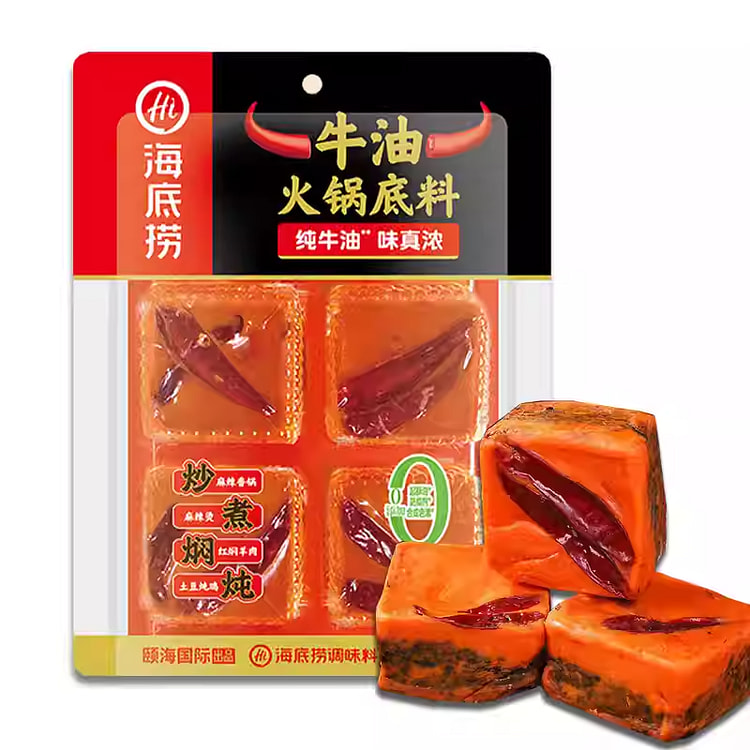 海底捞0添加牛油火锅底料200g*1袋 200 克