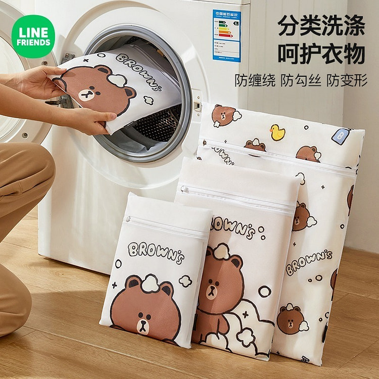 布朗熊洗衣袋加厚防变形家用衣服洗护袋1大1中1小