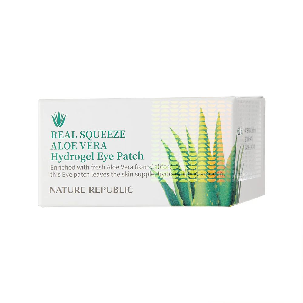 Get NATURE REPUBLIC REPUBLIC Real Squeeze Aloe Vera Hydrogel Eye Patch 90g  Delivered | Weee! Asian Market