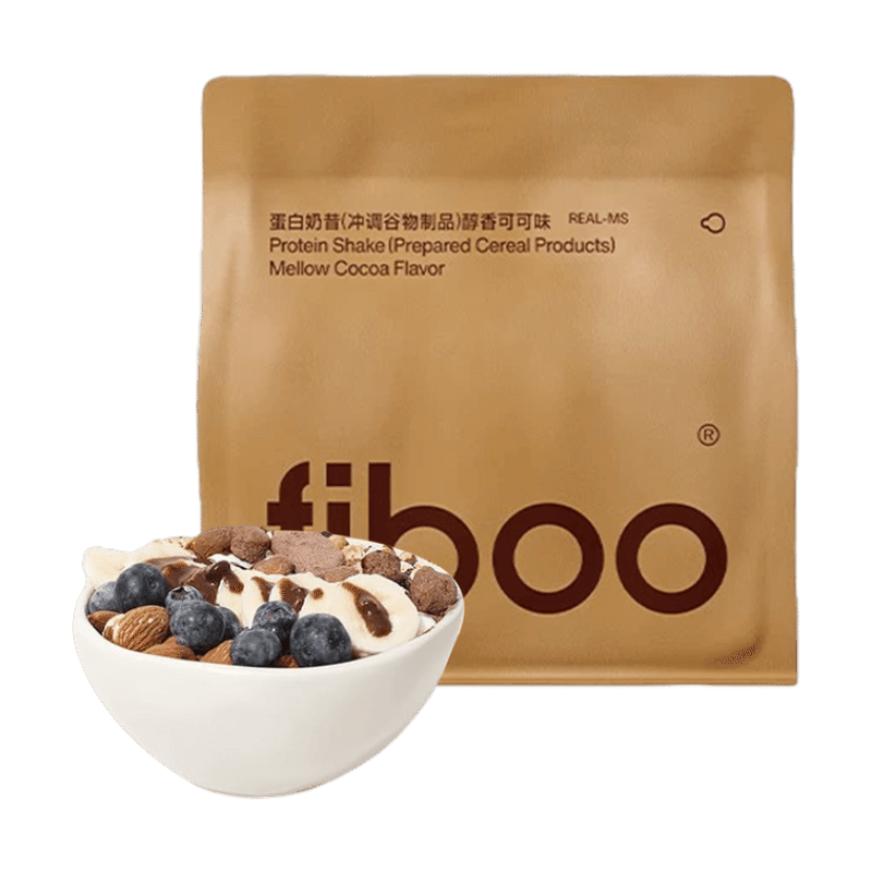 FIBOO Protein Shake #Mellow Cocoa Flavor 400g 400 g