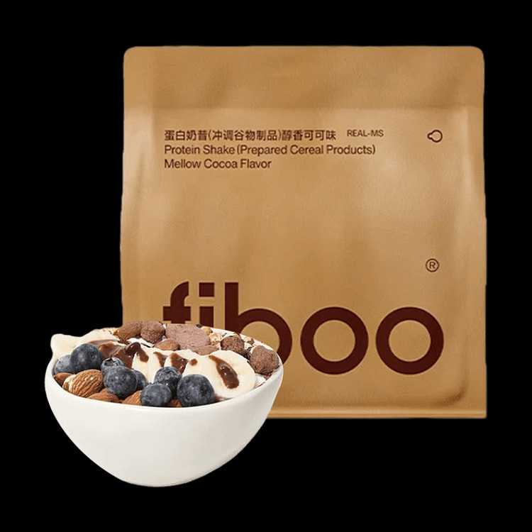 FIBOO 爆料蛋白奶昔#醇香可可味 低卡营养轻食