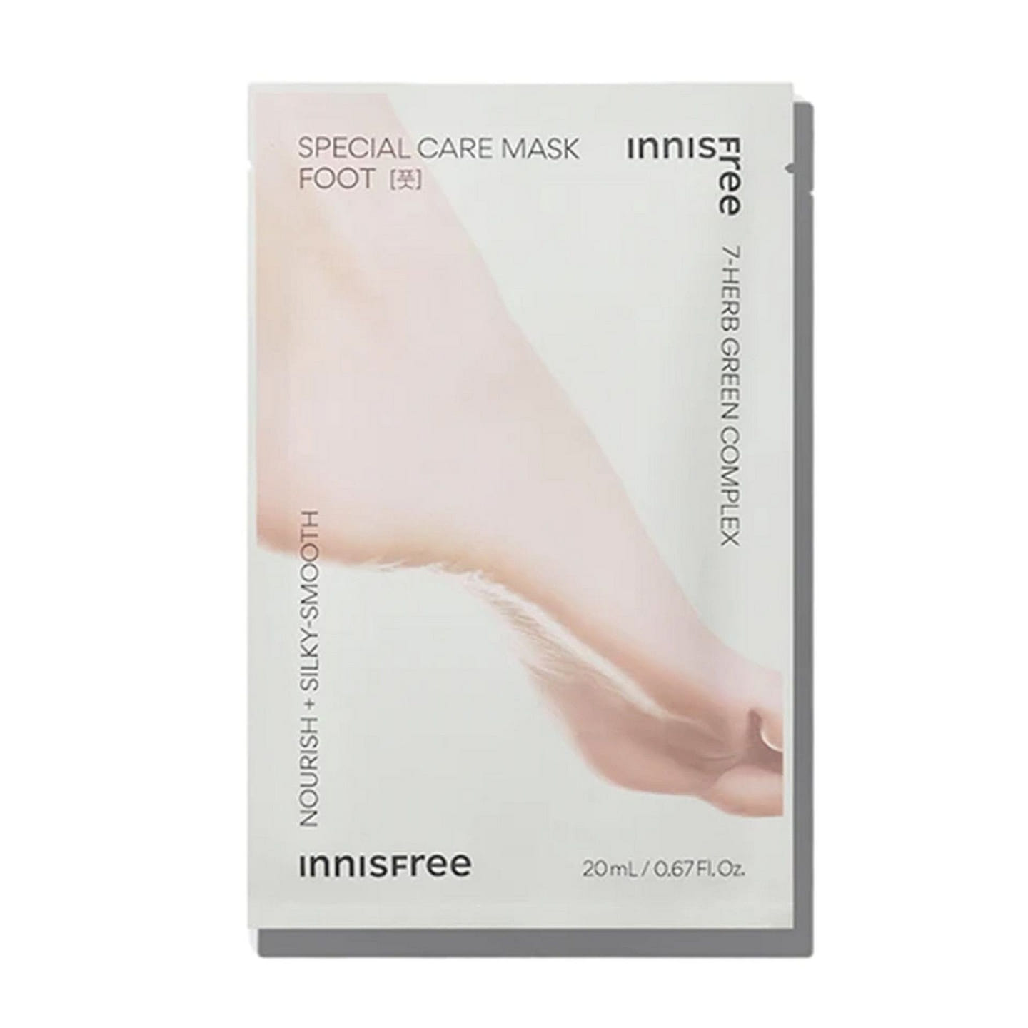 INNISFREE Special Care Mask for Foot 1 Pair NEW PACKAGE 1 each