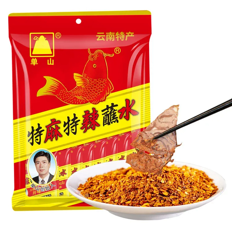 单山蘸水特麻辣3g*30 90 克