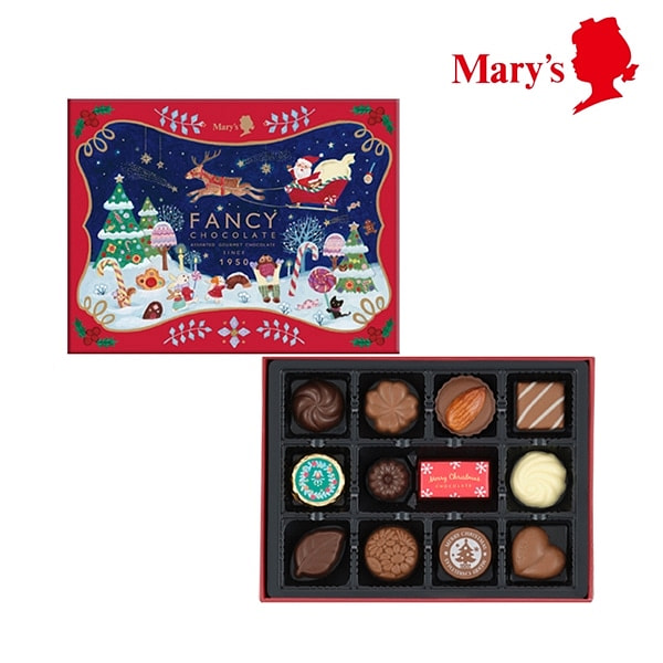 Mary's Christmas Chocolates  12pcs 1 each