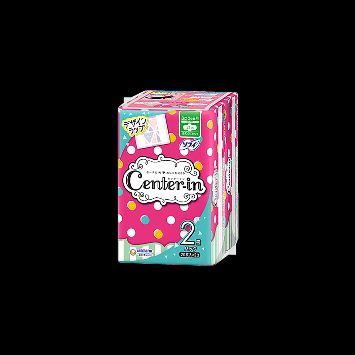 Sofy Center-in Fluffy Sanitary Napkin with Wings