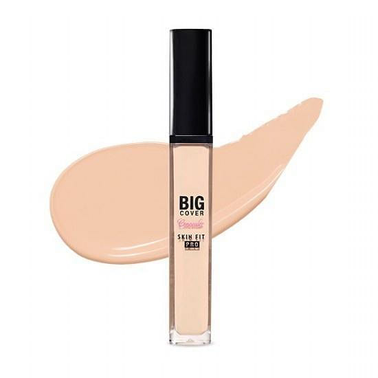 [EtudeHouse] Big Cover Skin Fit Concealer PRO 7g Neutral Peach 1 each