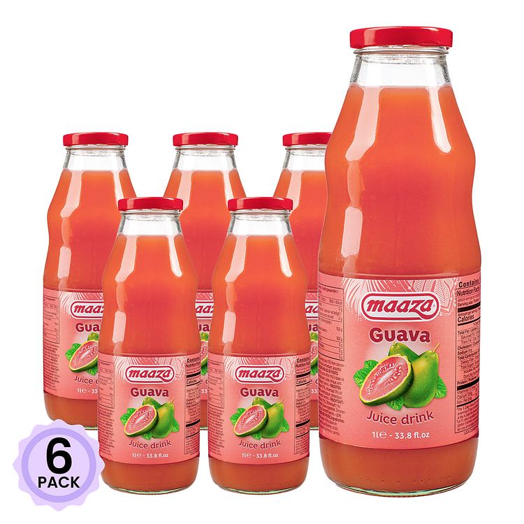 Maaza 番石榴果汁 1000 毫升*6 包