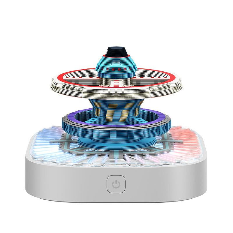 2025 Panorama Space Station Paper Engraved Desk Calendar – Chinese Calendar 1 Pc 1 count