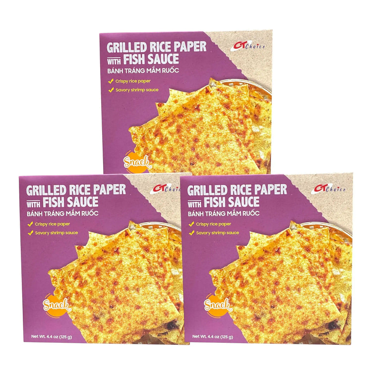 Grilled Rice Paper + Fish Sauce Banh Trang COMBO