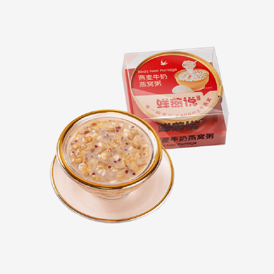 Oat & Milk Bird's Nest Porridge 156g 1 count