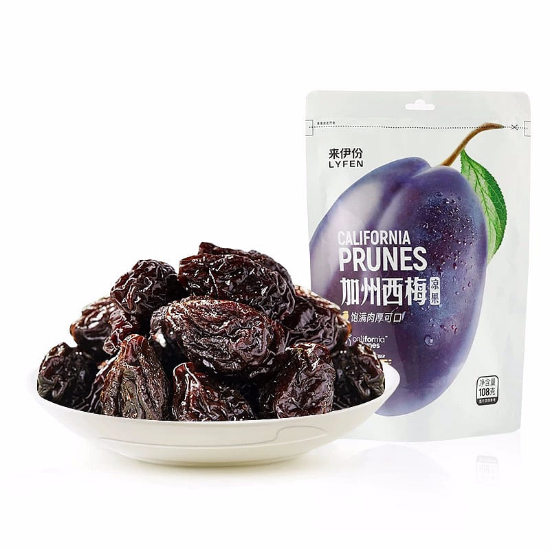 Lai Yifen California West Plum Big Bag West Plum Dried Sour and Sweet Preserved 108 g