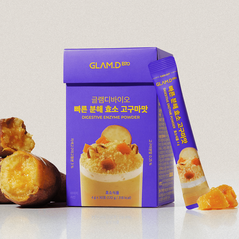GLAM.D Decomposition Enzyme Sweet Potato Flavor 1 box