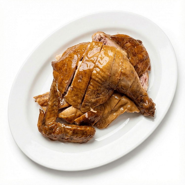熏鸡 半只 烟熏味十足 鲜嫩多汁 1 份