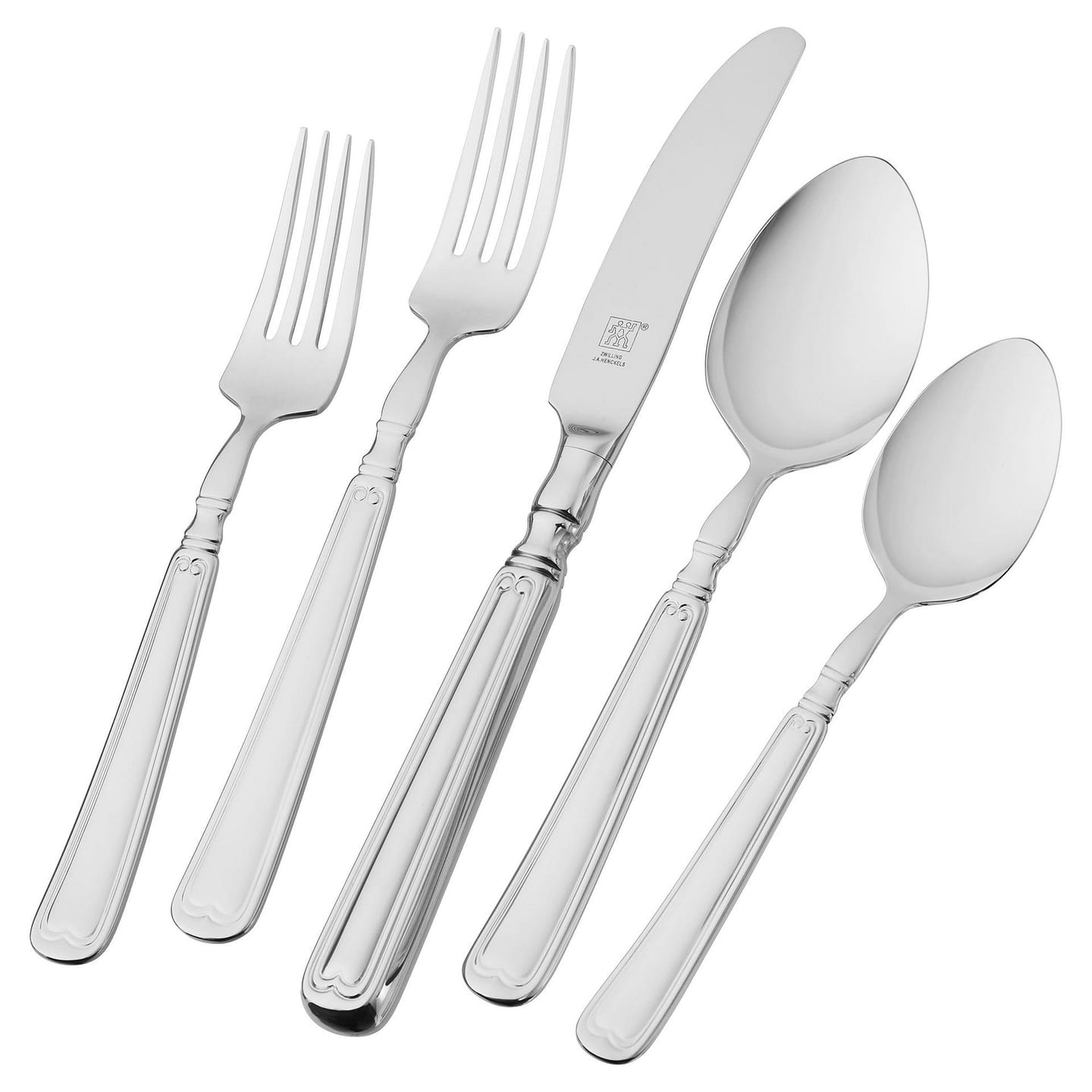 ZWILLING Vintage 1876 18/10 Stainless Steel Flatware Set 23-pc / Stainless Steel 1 each