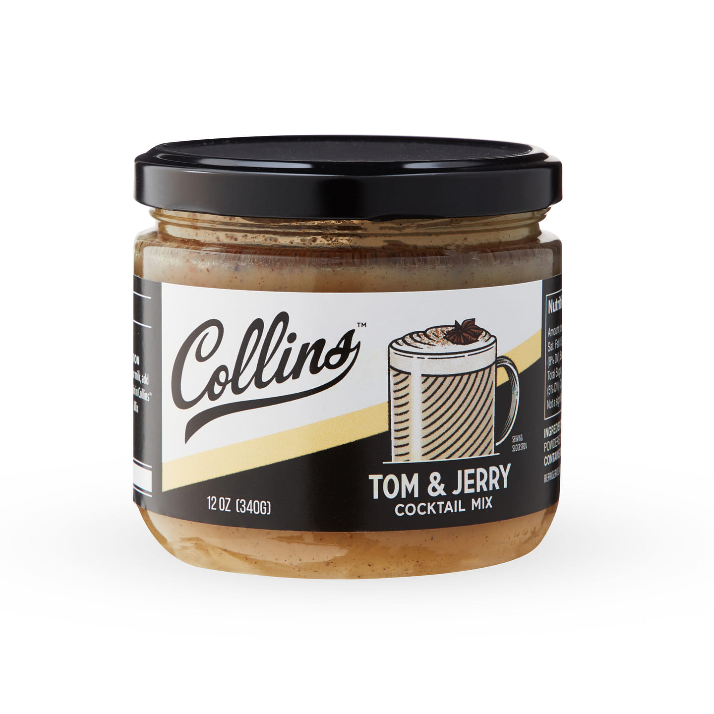 12 oz. Tom & Jerry Cocktail Mix by Collins 1 each