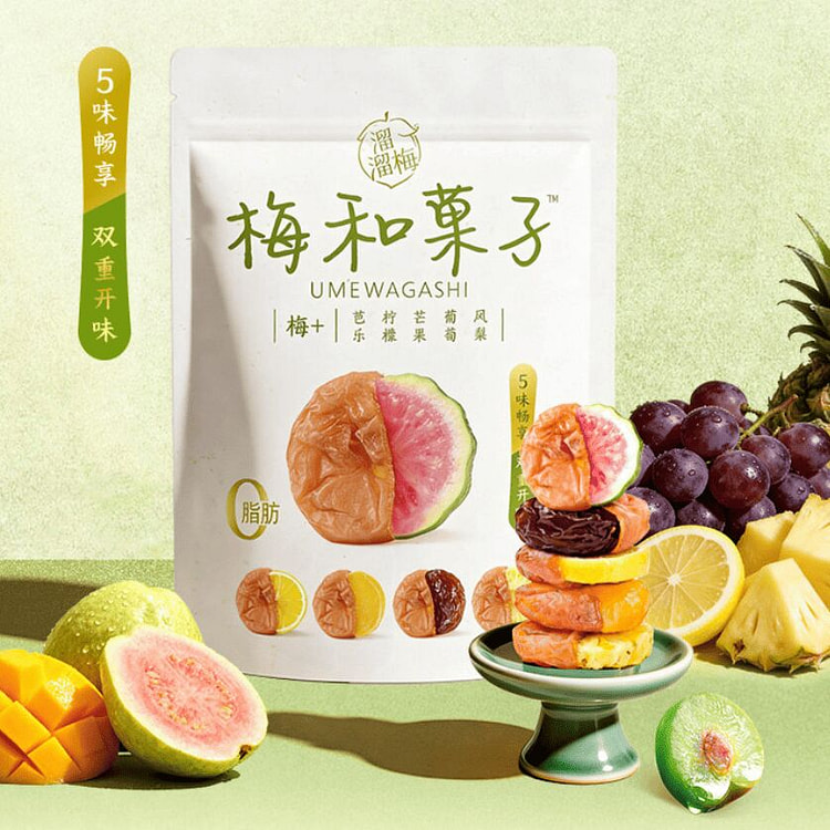 溜溜梅 梅和菓子115g*1 袋 115 克