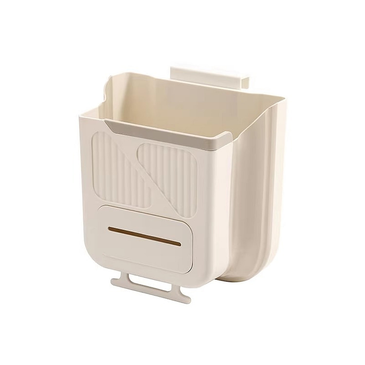 Kitchen Wall-Mounted Trash Can Small Beige 6L*1 320 g