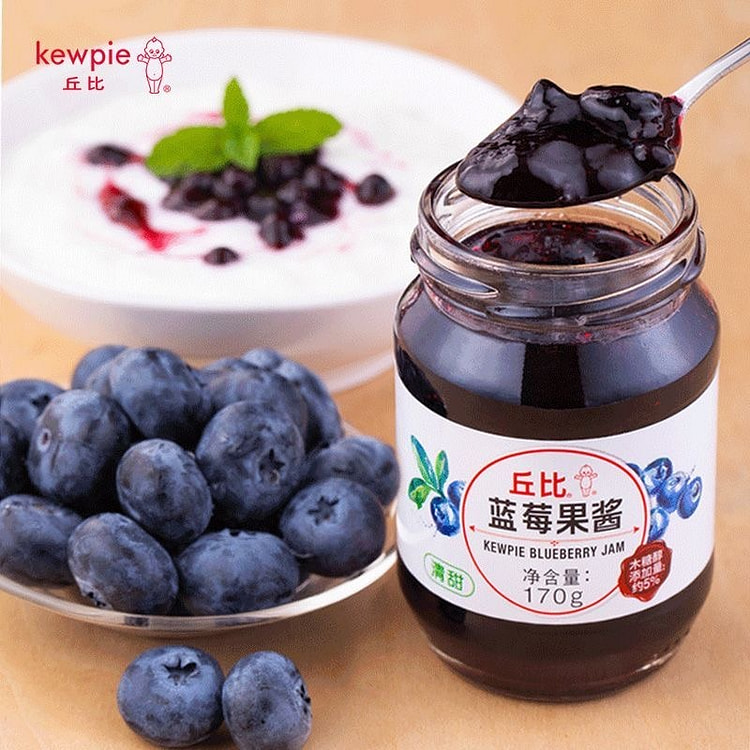 Chupa blueberry jam white peach bread spread cake 170 g