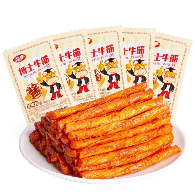 Spicy Vegan 'Beef Tendon' Strips with Sesame Sauce 190 g