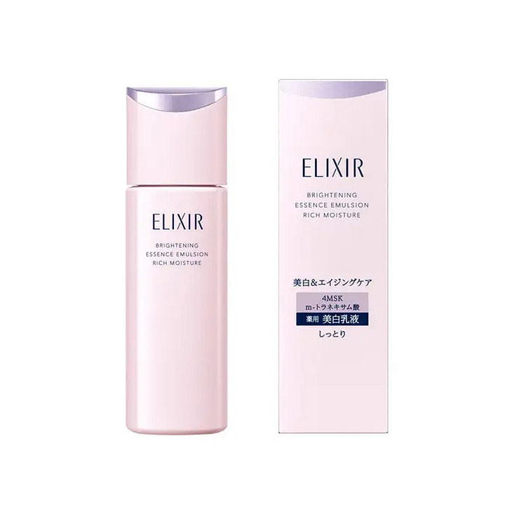 日本 Elixir 怡丽丝尔 纯肌净白弹润乳液 130 毫升