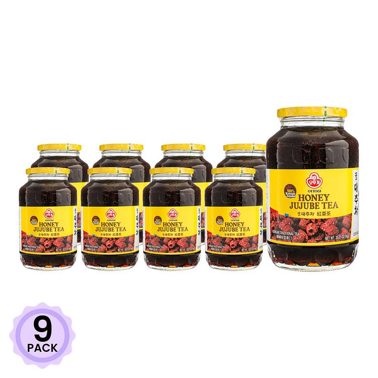 不倒翁 蜂蜜大枣茶 2.2 磅*9 包