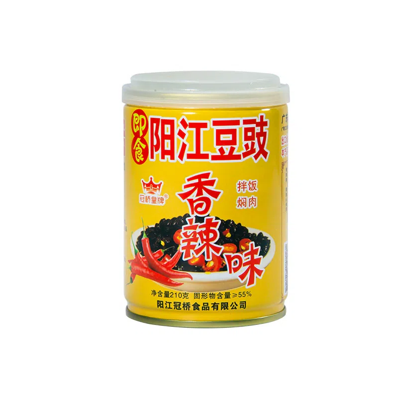 Guanqiao Premium Yangjiang FermentedBlackBeans210g 210 g