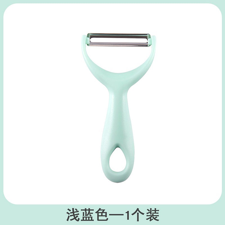 不锈钢削皮刀 蓝色【1个装】 不锈钢-更好用 1 个