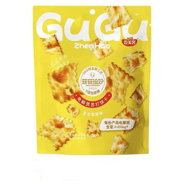 SAMKO Mushroom Sea Salt Cheese Soda Crackers 80 g