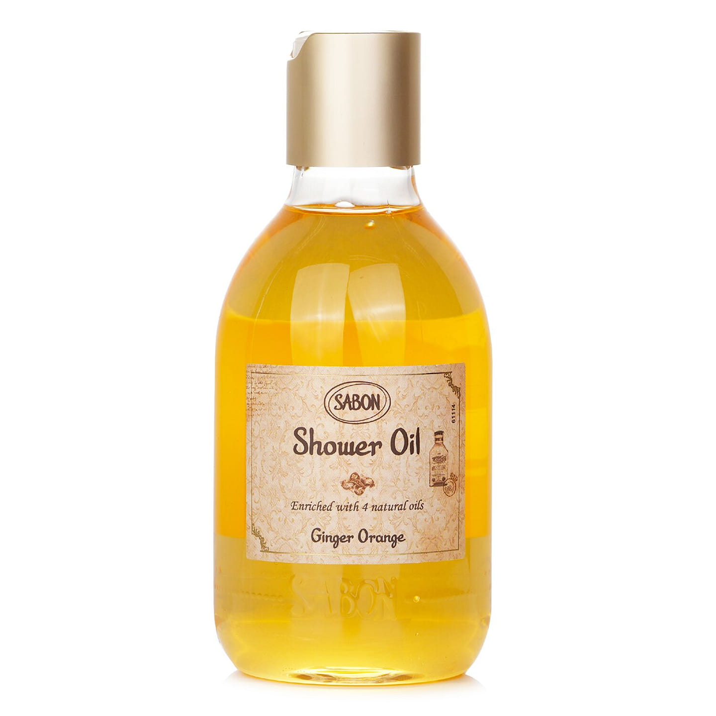 Sabon Shower Oil-Ginger Sweet Orange (Plastic Bottle) 300ml/10.5oz 300 ml