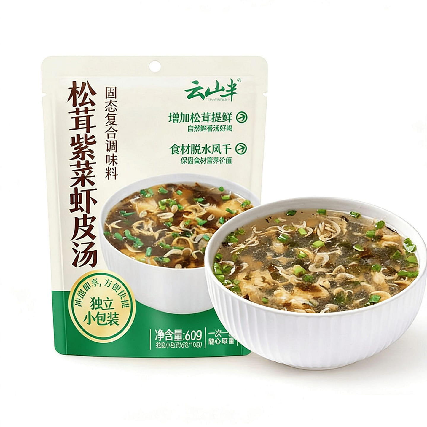 Yunshan Style Soup with Matsutake, Seaweed, and Dr 60 g